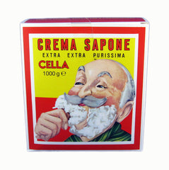 Cella 1kg Shave Cream Block-Cella-ItalianBarber