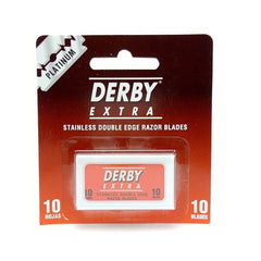 10 Derby (Orange) Platinum Double Edge Stainless Steel Razor Blades (1 Pack of 10)-Derby-ItalianBarber