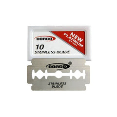 Dorco ST-301 Platinum Stainless Double Edge Razor Blades - Red Pack - 10 Blades-Dorco-ItalianBarber