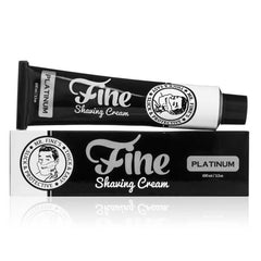 Fine Accoutrements Shaving Cream Tube - Platinum-Fine Accoutrements-ItalianBarber