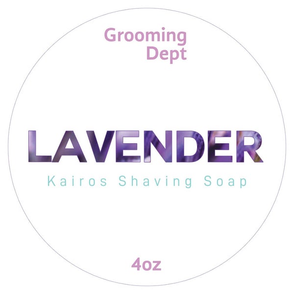 Grooming Dept Artisan Shaving Soap - Lavender-Grooming Dept-ItalianBarber