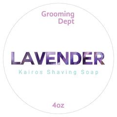 Grooming Dept Artisan Shaving Soap - Lavender-Grooming Dept-ItalianBarber