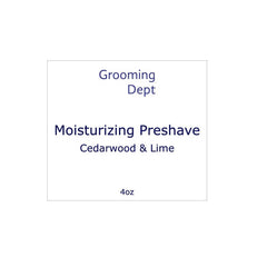 Grooming Dept Artisan Pre Shave - Cedarwood & Lime-Grooming Dept-ItalianBarber