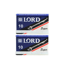 20 Lord Super Stainless DE Blade, 2 packs of 10 (20 blades)-Lord-ItalianBarber