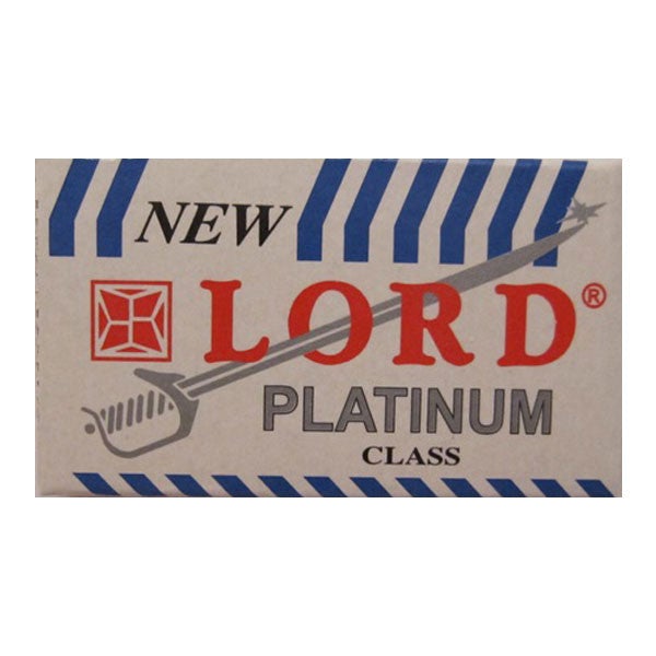 200 Lord Platinum DE Blade, 40 packs of 5 (200 blades)-Lord-ItalianBarber