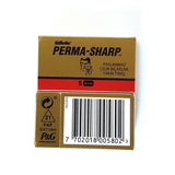 100 Perma Sharp Stainless Double Edge Blades, 20 packs of 5(100 blades)-Gillette-ItalianBarber