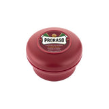(Red Soap) Proraso Shaving Soap Jar - Sandalwood with Shea Butter - For Tough Beards-Proraso-ItalianBarber