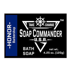Soap Commander Bath Bar Soap - Honor-Soap Commander-ItalianBarber