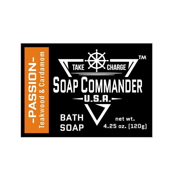 Soap Commander Bath Bar Soap - Passion-Soap Commander-ItalianBarber