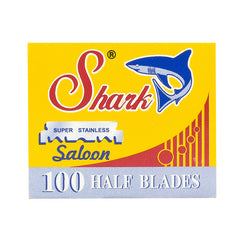 100 Shark Half Blades for Barber Razors-Shark Blades-ItalianBarber